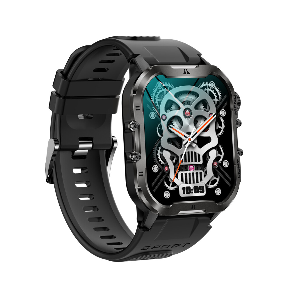 Sport Smart Watch Men Women 1.96" Touch Screen Ip68 Waterproof 100+ Modes 4601385133312