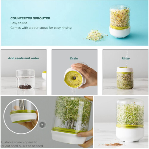 Germination Jar Kit for Garden Root Growth 2