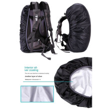 Backpack Rain Cover Outdoor Mountaineering Backpack Waterproof Cover Schoolbag Rain Cover Dust Cover Black