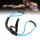 Blue Resistance Band 25LB Home Arm Strength Training with Handle 13