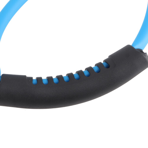 Blue Resistance Band 25LB Home Arm Strength Training with Handle