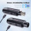 Wireless Microphone Converter 2.4G XLR Wireless Microphone System Transmitter and Receiver for Dynamic Microphone 4