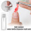 Makeup Remover Pump Dispenser, Push Down Bottle 8