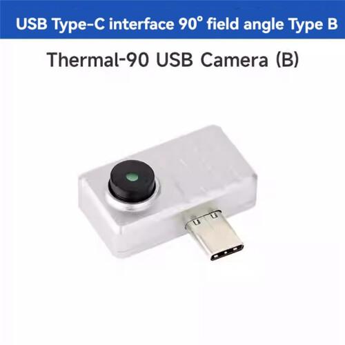 PC/Phone Thermal Imager Camera 80x62 Resolution 90 25 Frames Type C Infrared Thermal Imager