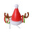 Inflatable Santa Reindeer Ring-Toss Christmas Game 9