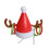 Inflatable Santa Reindeer Ring-Toss Christmas Game 11