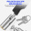 Bike Anti-Theft Chain Lock Durable Scooter Security 8