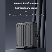 SHIDU Voice Amplifier for Teachers,Portable Voice Amplifier with Headset Microphone for Tour Guides,Speaking B