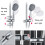 Sturdy Shower Head Holder, Easy Install 11