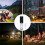 Tent String Lights for Camping Portable LED Flashlight Hiking Light Tent Several Light Modes Outdoor Light Camping A 5
