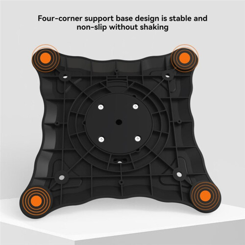 Multi Functional Projector Gimbal Desktop Bracket Lifting Bracket Wall Mounted Bracket 360 Degree Rotating Bracket Black 2