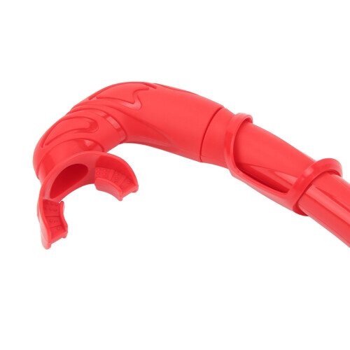 Schnorchel Trocken Flexibel Rot Vollsilikon