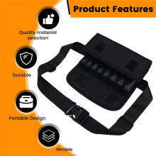 8 Slots Coin Sorter - Euro Coin Dispenser Wallet, Coin Holder Sorter Collector, Armazenamento Seguro para Motoristas e Garçons
