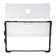 Custodia antishock per tablet con porta penna per Pro 7 Plus/6/5/4 LTE, bianca