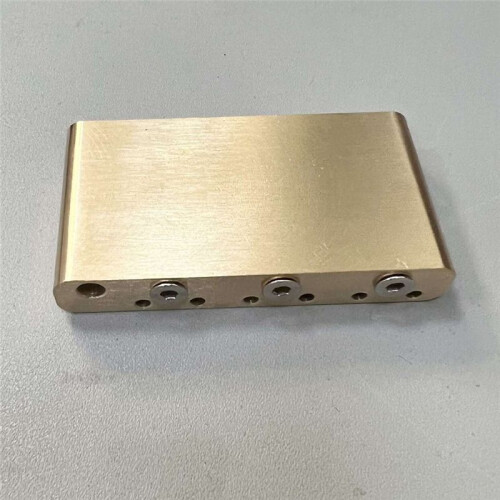Profession Elgitarrbastillbehör Mässingsblock för Elgitarr Tremolo System Bridge Stor Förbättring 2