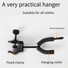 Violin Hanger for Microphone or Sheet Music Stand,Violin Hook for Stage Shows Violin Accessories