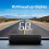 Display for Car, Car HUD Windshield Speedometer Projector with Speed,Automatic Light Sensing, for All Car Models 4