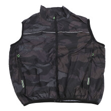 gilet refrigerante con aria condizionata, con ventola USB a 3 velocità, unisex, estate, taglia 2XL