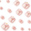 24pcs Daisy French False Toenails, Spring Summer Glossy 10