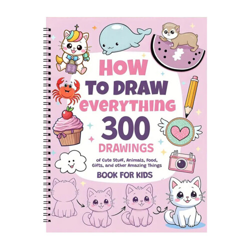 Kids DIY Coloring Book & Bookmarks 1