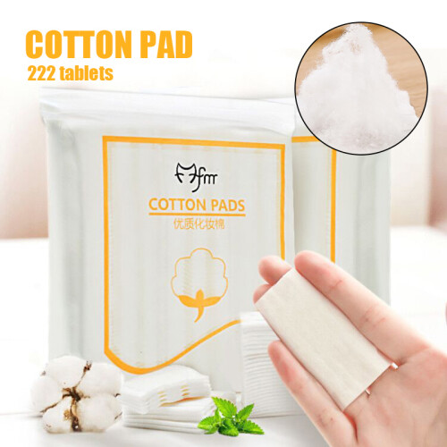 3-Layer Soft Makeup Remover Pads (222 Sheets)