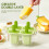 (Green) Easy-Release Popsicle Molds for Ice Cream & Yogurt 2
