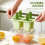 (Green) Easy-Release Popsicle Molds for Ice Cream & Yogurt 4