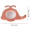(Orange) Sink Strainer for Kitchen & Bath, Anti-Clogging 6
