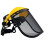 Safety Helmet with Rotating Face Shield 2