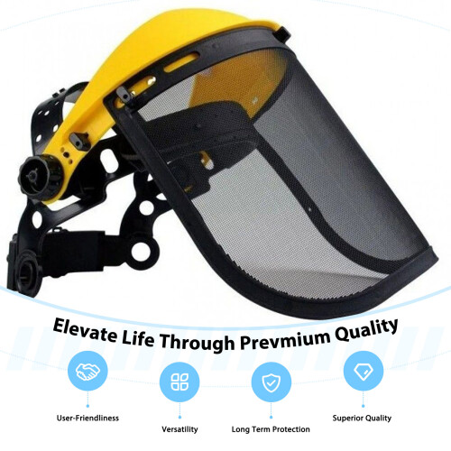 Safety Helmet with Rotating Face Shield 2