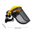Safety Helmet with Rotating Face Shield 4