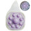 (Purple) Reusable Washing Machine Hair Filter Net Bag 2