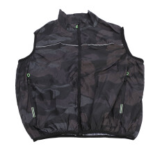 Gilet rinfrescante con aria condizionata e protezione UV 4XL, con ventilatore traspirante per uso interno ed esterno