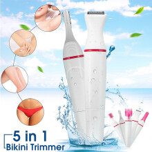 5-in-1 Hair Trimmer for Women - Lip & Moustache Kit