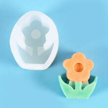 (2547) Epoxid-Tulpenform für Kerzen & DIY Deko