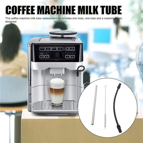 2X Fully Automatic Coffee Machine Milk Replacement Hose for  and  Coffee Machine Milk Hose Cleaning 1