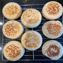 16Pack Crumpet Ringen Anti-Aanbak Engelse Muffin Ringen 3,15 Inch - Roestvrij Staal Dubbelgerolde Taartringen Ronde Ringvormen