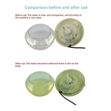 Water-Based Purifier Air Washer Air Fresher with 7 LED Color Changing Light Air Revitalizer & Freshener UK Plug Black