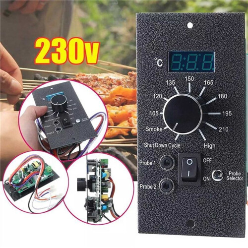 2X Digital Thermostat Upgrade Controller Board Replacement for Traeger Pellet Grill 2