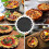 20X Assadeira para Tortas, Assadeiras para Tortas de 4 Polegadas, Forma Antiaderente Removível de Fundo Solto em Aço Carbono 4 Polegadas, Forma para 6