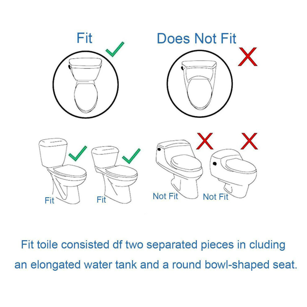 Dual Nozzle Bidet Attachment Non Electric