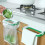 Kitchen Trash Bag Holder, Cabinet Rack, Small Garbage Bin 1