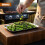 GEEZY GEEZY Stainless Steel BBQ Grill Tray Rectangular Metal Basket Cooking Accessories 34cm 9