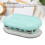 Mini Handheld 3 Hole Puncher, Green, 5 Sheets, 7mm Depth 6