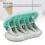 Mini Handheld 3 Hole Puncher, Green, 5 Sheets, 7mm Depth 10