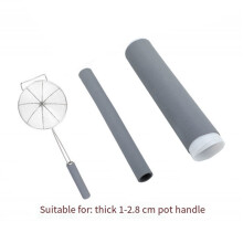 4X Pot Handle Anti-Scalding Heat Insulation Cover, Silicone Thermal Insulation Handle Cover Sleeve S