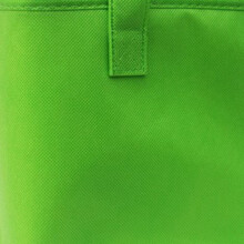 2x Foldable Large Cooler Bag Portable Food Cake Insulated Bag Aluminum Foil Thermal Box Waterproof Green & Red
