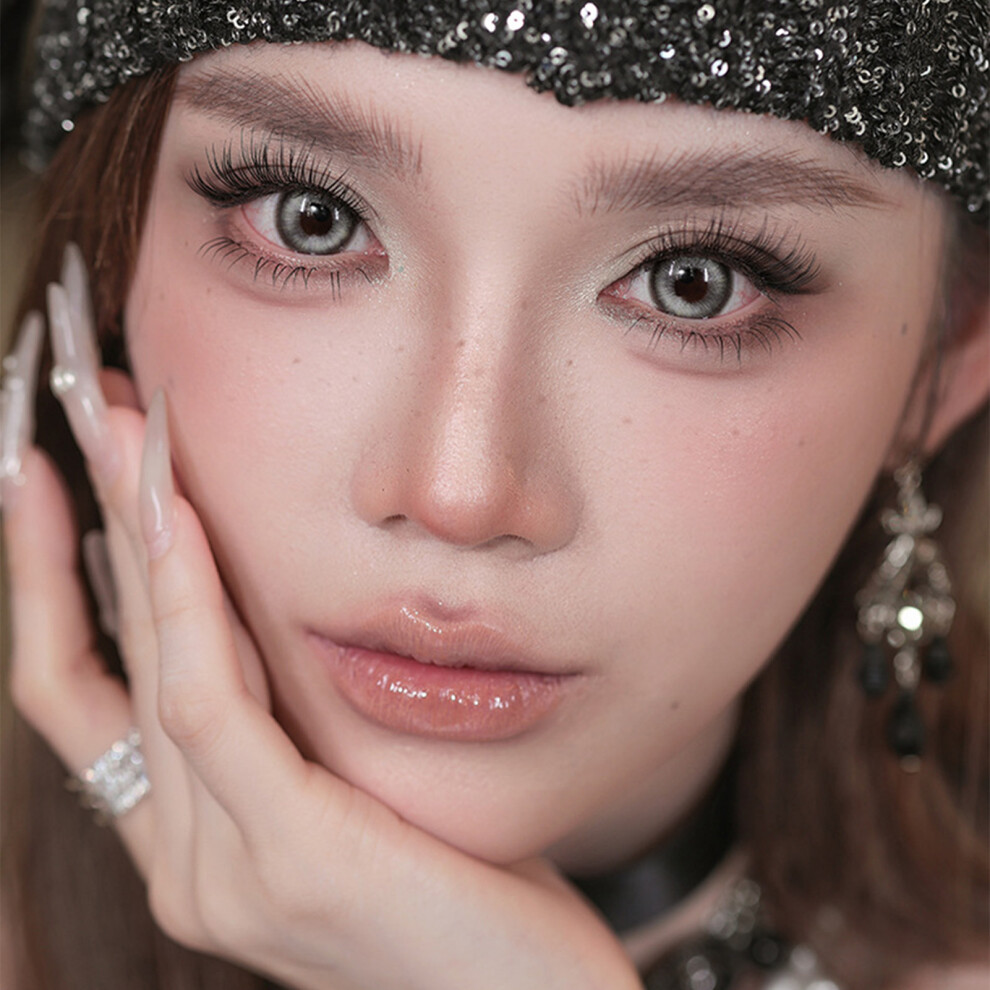 Dachuang Beauty Black 3D Fluffy Lashes, C-Curl, Natural Look