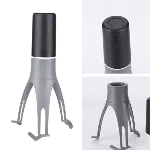 Stirr Automatic Stirrer Automatic Pan Stirrer Handheld with LED Speed Indicator Black