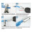 2Pcs Wire Twisting Tool 1/4Inch Hex-Shank Electrical Cable Wire Stripper and Twister Wire Stripping Tool WireNut Twister 7